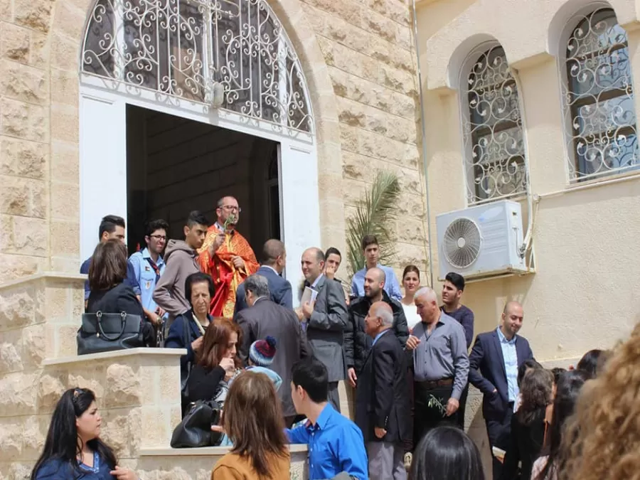 مدار الساعة,أخبار المجتمع الأردني,أحد الشعانين