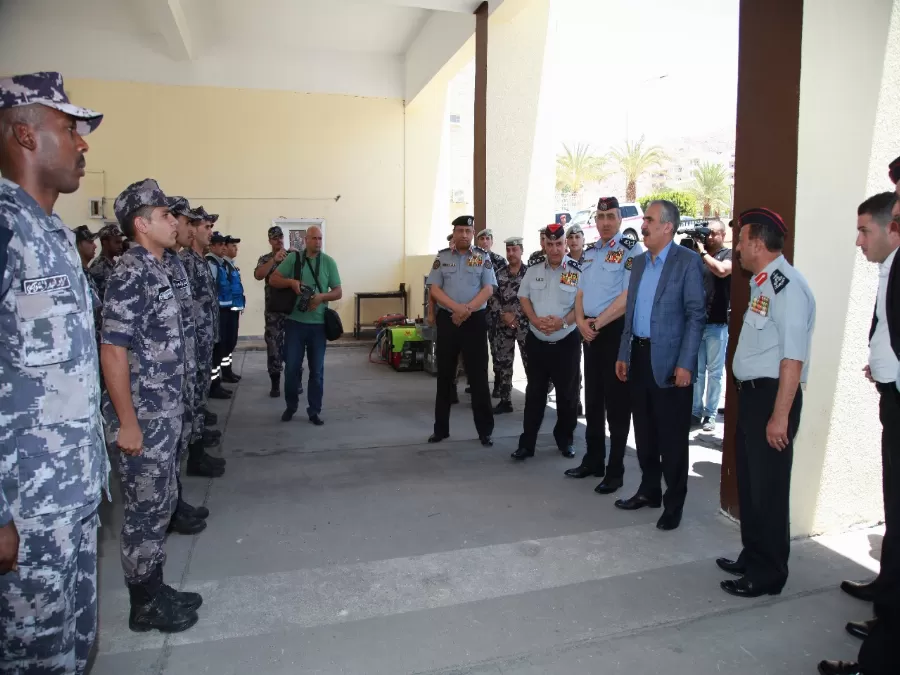 مدار الساعة,أخبار الأردن,اخبار الاردن,وزير الداخلية,الملك عبد الله الثاني,قوات الدرك,الدفاع المدني