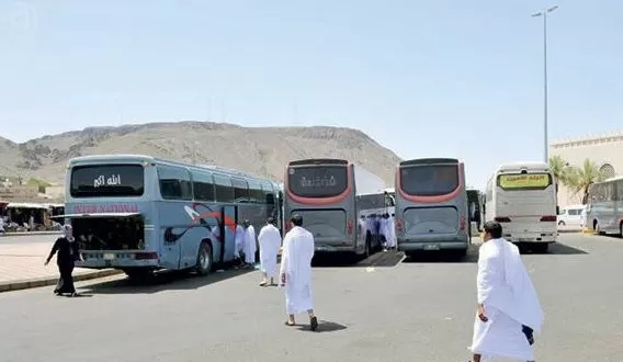 مدار الساعة,شؤون دينية,وزارة النقل,وزارة السياحة والآثار,هيئة تنظيم النقل البري,وزارة الأوقاف,وزارة السياحة,الأمن العام,المملكة العربية السعودية