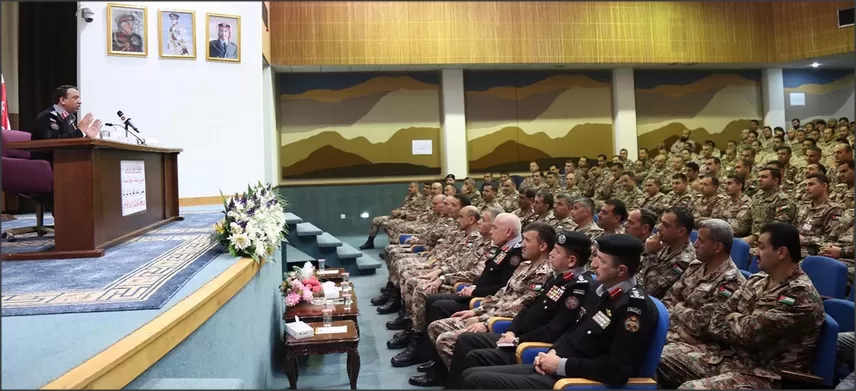 مدار الساعة,أخبار الأردن,اخبار الاردن,الملك عبدالله الثاني,قوات الدرك,القوات المسلحة,قوات حفظ السلام,سيادة القانون,كلية القيادة والأركان الملكية