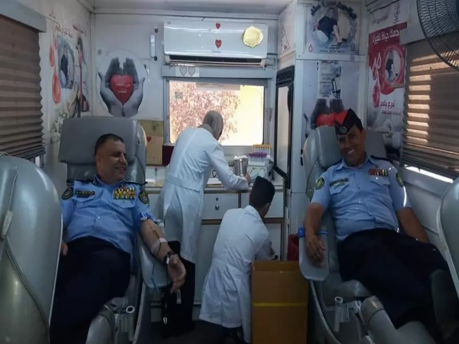 مدار الساعة,مناسبات أردنية,الأمن العام,بنك الدم,الدوريات الخارجية