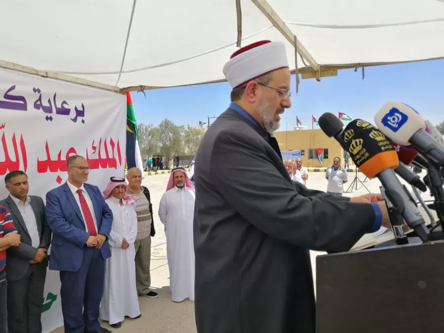 مدار الساعة,شؤون دينية,وزير الأوقاف والشؤون والمقدسات الإسلامية,الملك عبدالله الثاني,مفتي عام المملكة,القوات المسلحة الأردنية,وزارة الأوقاف,دائرة الإفتاء العام,دائرة قاضي القضاة,القوات المسلحة