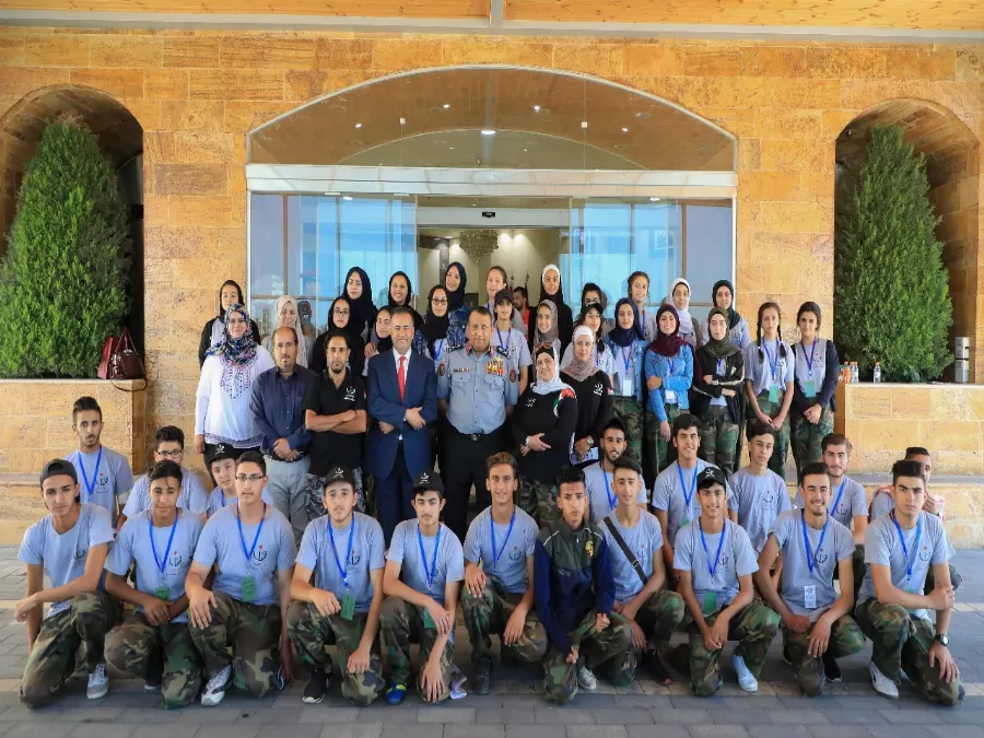 مدار الساعة,مناسبات أردنية,الملك عبدالله الثاني,وزارة الشباب,قوات الدرك,القوات المسلحة