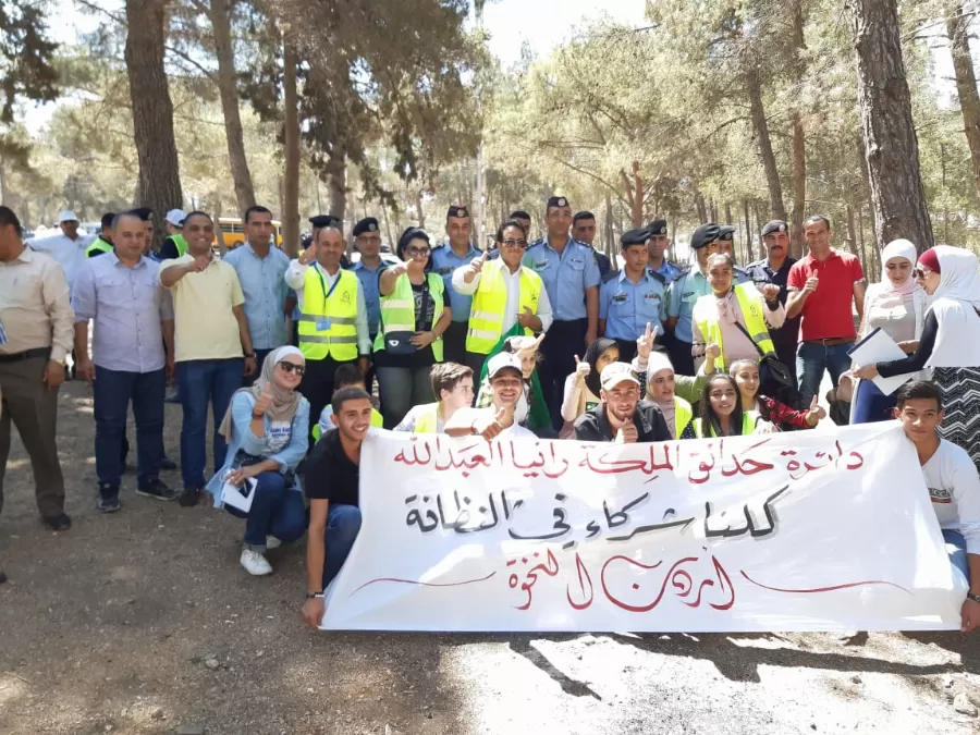 مدار الساعة,مناسبات أردنية,وزير البيئة,الملك عبد الله الثاني بن الحسين,وزارة البيئة,وزارة التربية والتعليم,الإدارة الملكية لحماية البيئة