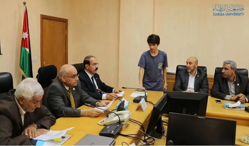 مدار الساعة,أخبار الجامعات الأردنية,الملك عبد الله الثاني,جامعة الزرقاء